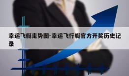 幸运飞艇走势图-幸运飞行艇官方开奖历史记录