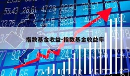 指数基金收益-指数基金收益率