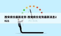 西安房价最新走势-西安房价走势最新消息2021