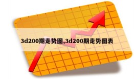 3d200期走势图,3d200期走势图表