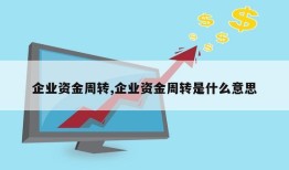 企业资金周转,企业资金周转是什么意思