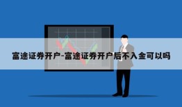 富途证券开户-富途证券开户后不入金可以吗