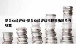 基金业绩评价-基金业绩评价指标揭示风险与收益