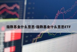 指数基金什么意思-指数基金什么意思ETF