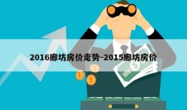 2016廊坊房价走势-2015廊坊房价