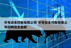 华电资本控股有限公司-华电资本控股有限公司招聘信息最新