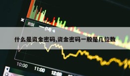 什么是资金密码,资金密码一般是几位数