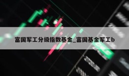 富国军工分级指数基金_富国基金军工b