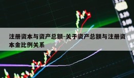 注册资本与资产总额-关于资产总额与注册资本金比例关系