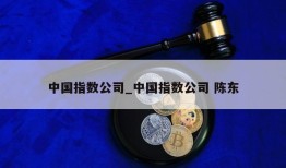 中国指数公司_中国指数公司 陈东