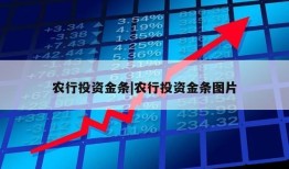 农行投资金条|农行投资金条图片