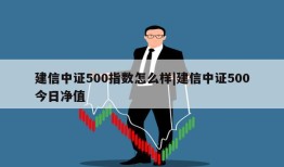 建信中证500指数怎么样|建信中证500今日净值