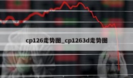 cp126走势图_cp1263d走势图