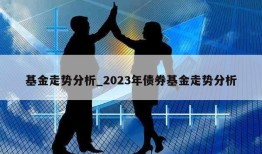 基金走势分析_2023年债券基金走势分析