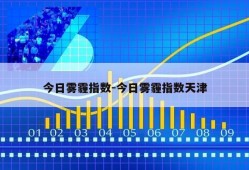 今日雾霾指数-今日雾霾指数天津