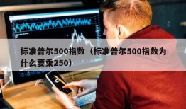 标准普尔500指数（标准普尔500指数为什么要乘250）