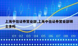 上海中信证券营业部,上海中信证券营业部硕士多吗