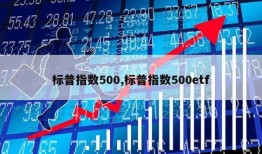 标普指数500,标普指数500etf