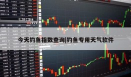 今天钓鱼指数查询|钓鱼专用天气软件