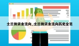 士兰微资金流向_士兰微资金流向历史全览