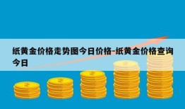 纸黄金价格走势图今日价格-纸黄金价格查询今日