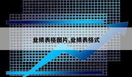 业绩表格图片,业绩表格式