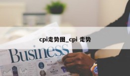 cpi走势图_cpi 走势