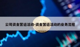 公司资金营运活动-资金营运活动的业务流程