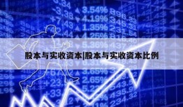 股本与实收资本|股本与实收资本比例