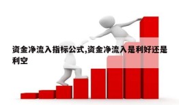 资金净流入指标公式,资金净流入是利好还是利空