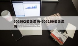 603602资金流向-603160资金流向