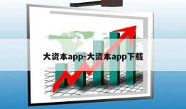 大资本app-大资本app下载