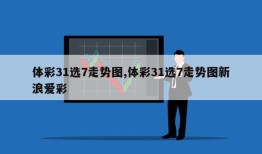 体彩31选7走势图,体彩31选7走势图新浪爱彩