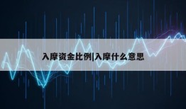 入摩资金比例|入摩什么意思