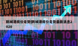 防城港房价走势|防城港房价走势最新消息2020