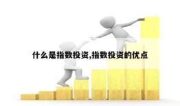 什么是指数投资,指数投资的优点