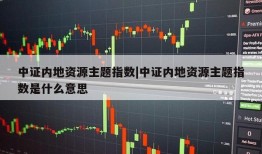 中证内地资源主题指数|中证内地资源主题指数是什么意思