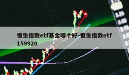 恒生指数etf基金哪个好-恒生指数etf159920