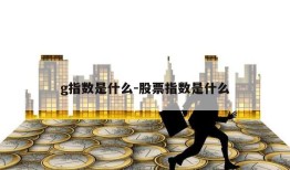 g指数是什么-股票指数是什么