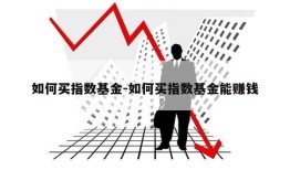 如何买指数基金-如何买指数基金能赚钱