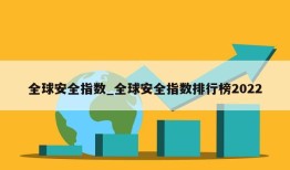 全球安全指数_全球安全指数排行榜2022