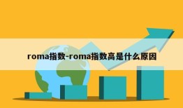 roma指数-roma指数高是什么原因