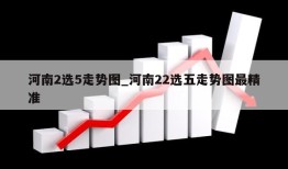 河南2选5走势图_河南22选五走势图最精准