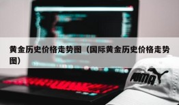 黄金历史价格走势图（国际黄金历史价格走势图）