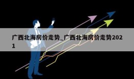 广西北海房价走势_广西北海房价走势2021