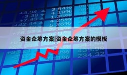 资金众筹方案|资金众筹方案的模板