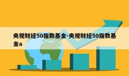 央视财经50指数基金-央视财经50指数基金a