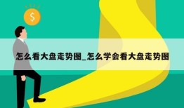 怎么看大盘走势图_怎么学会看大盘走势图