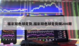 福彩双色球走势,福彩双色球走势图200期