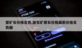 萤矿石价格走势,萤石矿原石价格最新价格走势图